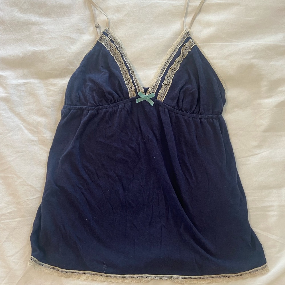 Y2k sleepwear top💙💙